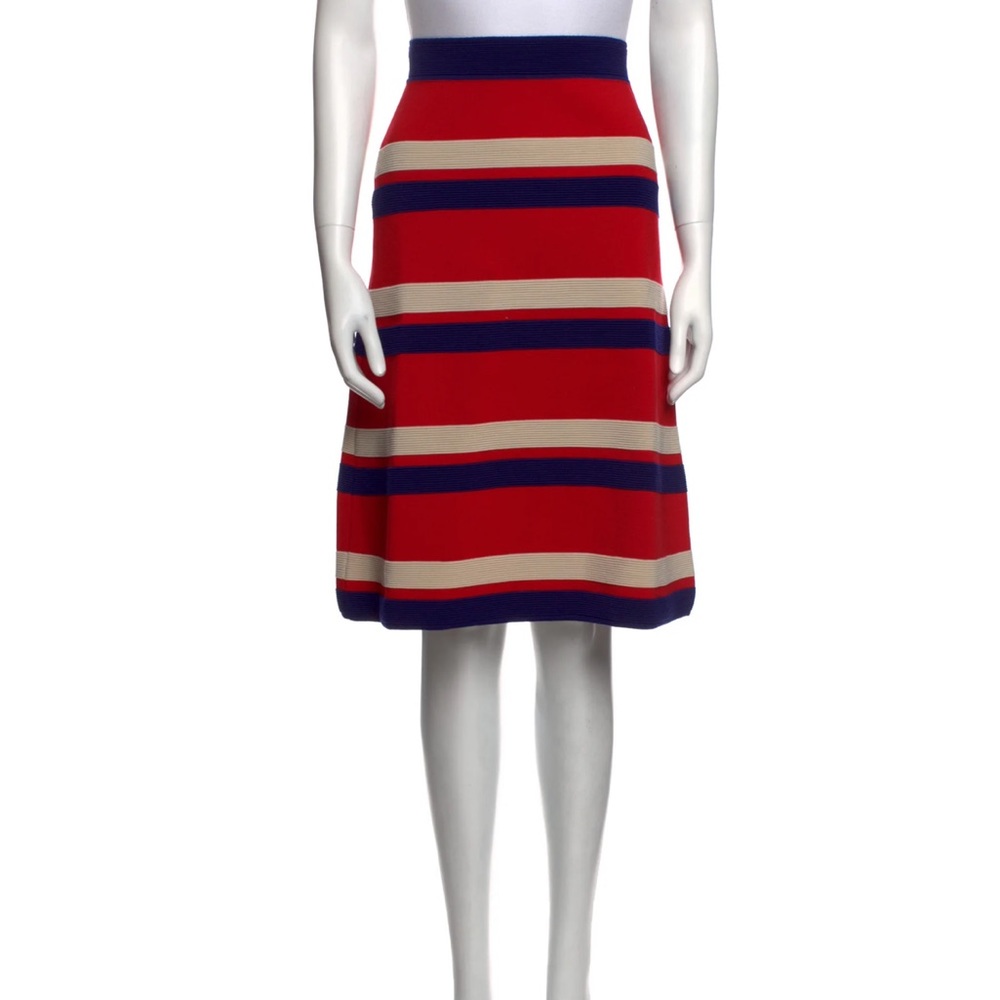 GUCCI Striped Knee-length Skirt - LARGE